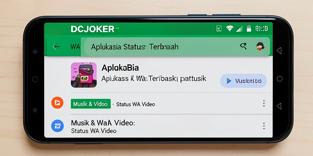 Tampilan antarmuka pengguna IDCJOKER yang menarik dan fungsional.