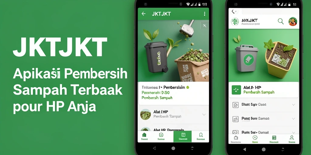 Tampilan antarmuka JKTJKT yang sederhana dan intuitif.