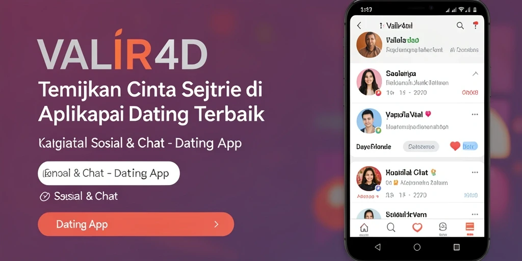 Screenshot utama VALIR4D menampilkan tampilan antarmuka yang menarik dan fungsional.